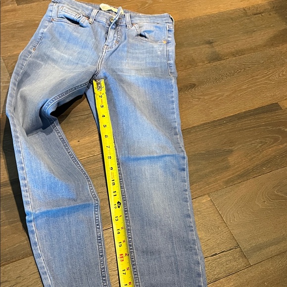 Topshop Light Blue Ankle Jeans - Picture 4 of 5